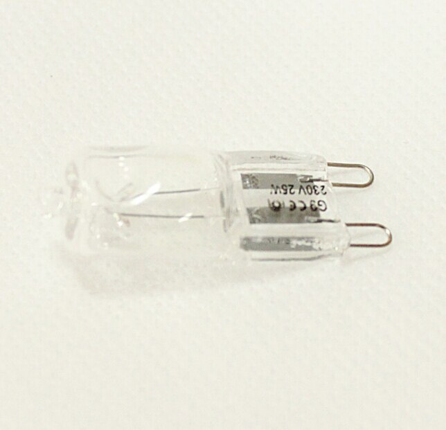 Bombilla halógena G9 de 220v para interiores, lámpara halógena transparente superbrillante y duradera, 25w, 40w, 60w, 110V, 220v, 5 uds.