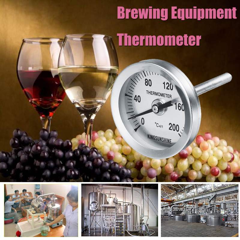 Thermometer Brennerei Teil Für Heimat Alkohol Brauen Bausatz Wasser Wein Ätherisches Öl Alkohol Destillation Reinigung Kessel