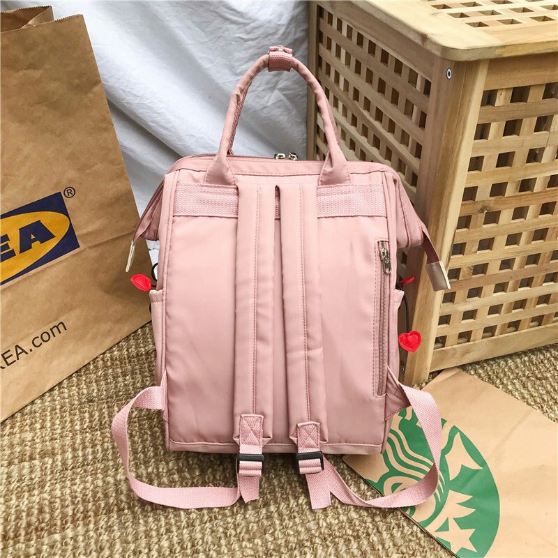 Nylon rugzak dames casual rugzakken dames hoge capaciteit terug naar school tas tienermeisjes reizen studenten mochila bolsa