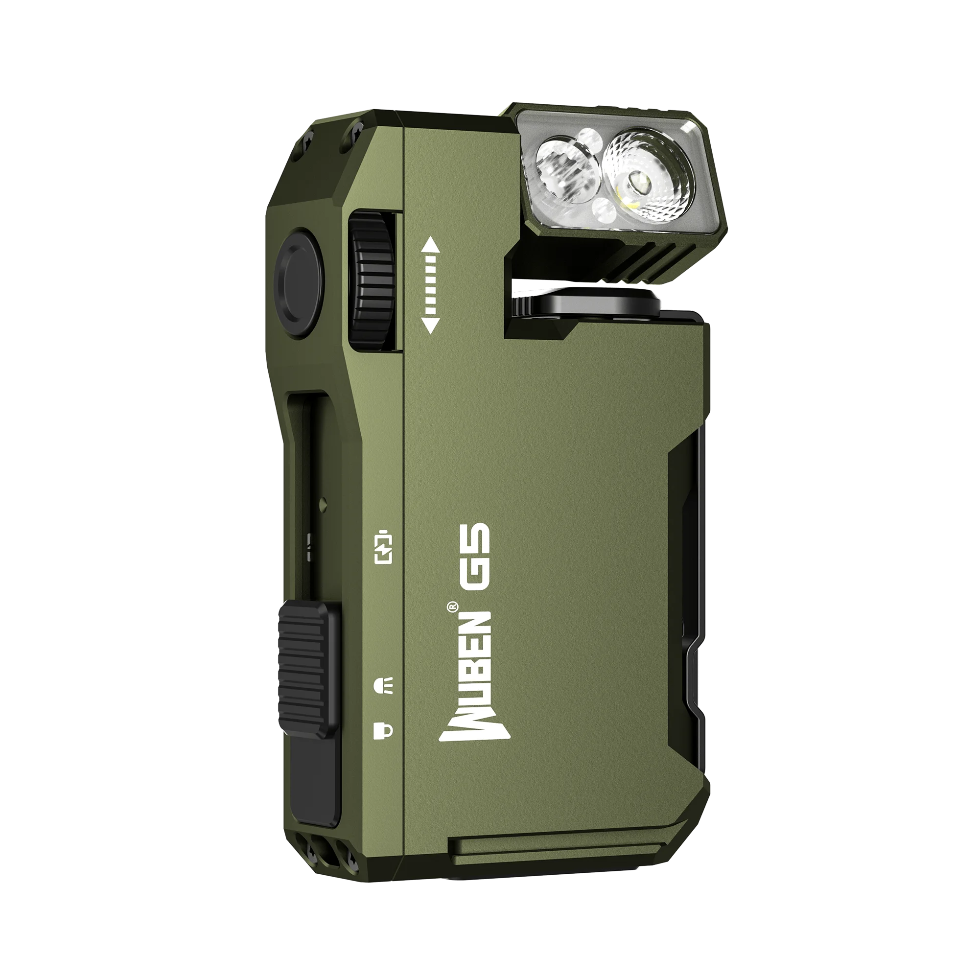 Wuben  g5 edc lommelygte 400 lumen - grøn