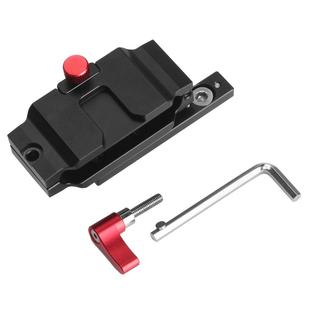 Staffa di montaggio SSD supporto SSD morsetto SSD T5 per Samsung T5 SSD compatibile con gabbia per BMPCC 4K e 6K