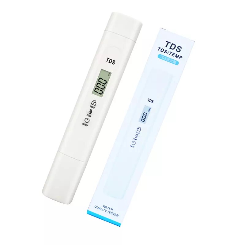 TDS Meter Digital Water Tester Thermometer 2-in-1 TDS Meter 0-9999ppm Ideal ppm Meter for Drinking Water Aquariums: Default Title