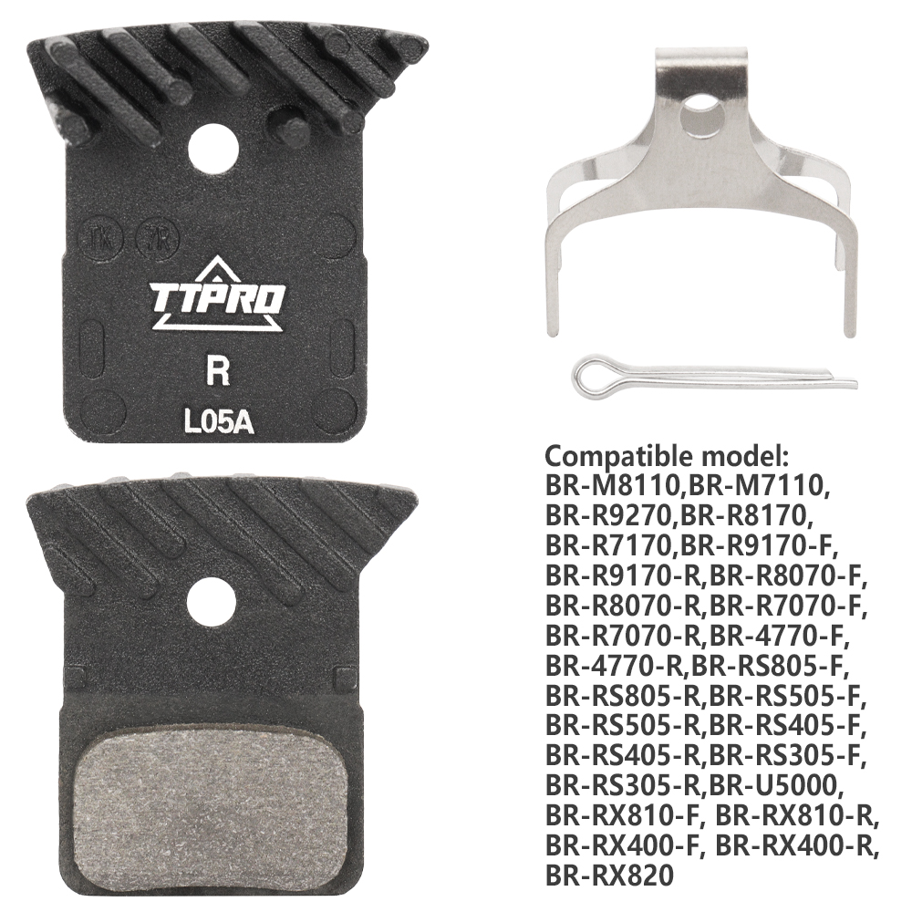 TTPRO LO4C L05A Fiets Remblokken MTB Hars Metalen Remblokken voor M8100 M7110 R9270 R8170 R7170 RS805 RS505 U5000 RX810