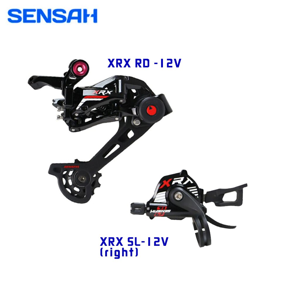 Desviador trasero para bicicleta SENSAH, RX10, CRX, XRX, 10/11/12 velocidades, gatillo cambiador para cambio de marchas de montaña para M6000, M8000, M9100