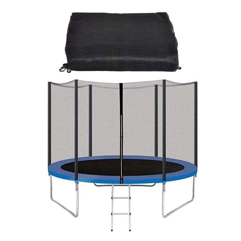 Vervanging Trampoline Vangnet Behuizing Surround Netting Ademend Mesh Voor 6ft 8ft 10ft 12ft 14ft 16ft Kinderen Stuiteren 24BD
