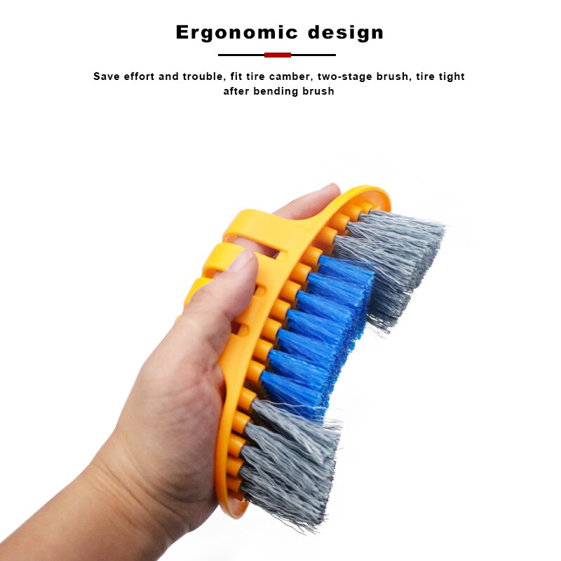 Bike Chain Cleaner Bicycle Clean Machine Brushes Road Cycling Cleaning Brush Kit Maintenance Tools Set For Outdoor Mountain MTB
