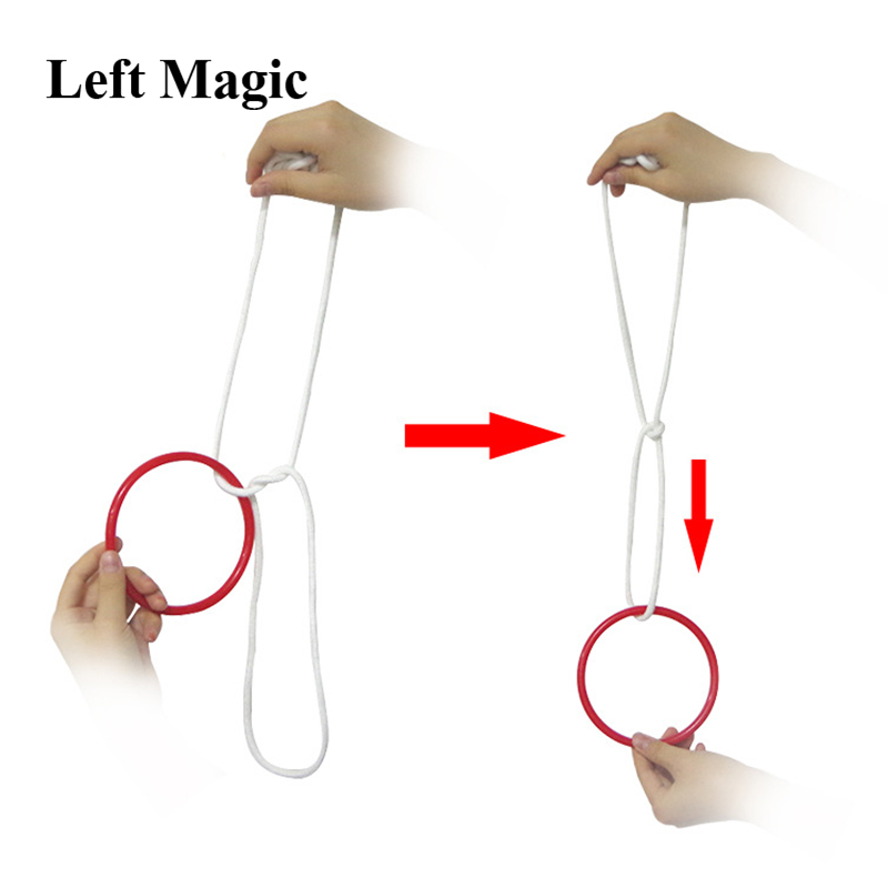 Ring With Rope Magic Tricks Rope Through The Knot ... – Grandado