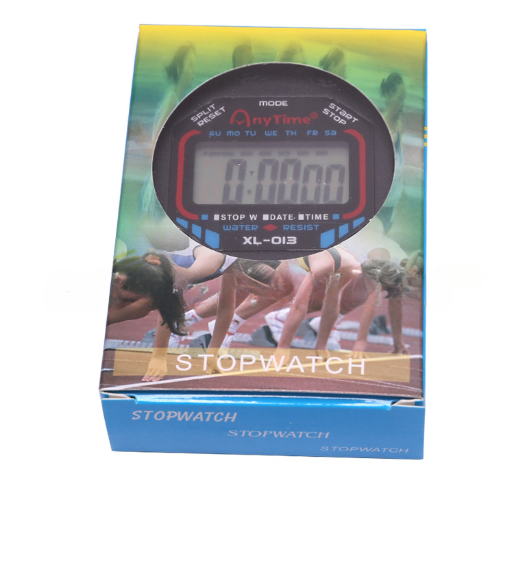 Professionele Handheld Digitale Stopwatch-Timer Scheidsrechter Fluit Sporttraining Timer Chronograaf Stopwatch 0.01S Precisie-Timer