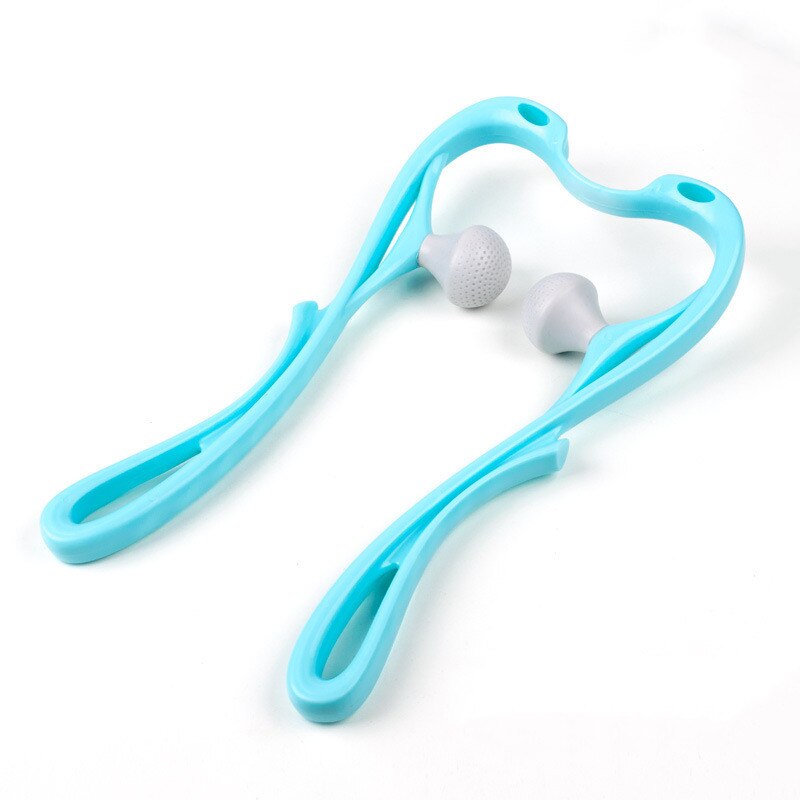 Pressure Point Therapy Neck Massage Tool Pressure Relieve Hand Roller Massage Neck Shoulder Dual Trigger Point Self Massager: A1