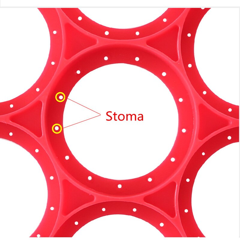 Molde de silicona antiadherente para hacer tortillas de huevo, molde de anillo para hornear, cocina, , 1 unidad
