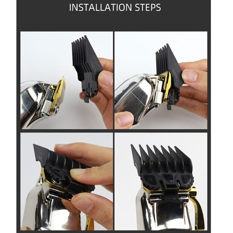 Hair Clipper Guide Combs Set,Wide Range from 1/16" to 1" Universal for Wahl Trimmers Clippers
