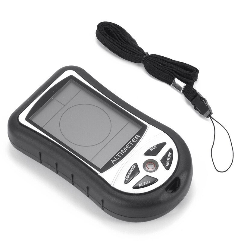 Horloge multifonctionnelle de prévision météorologique de boussole de baromètre d'altimètre numérique avec l'affichage de contre-jour