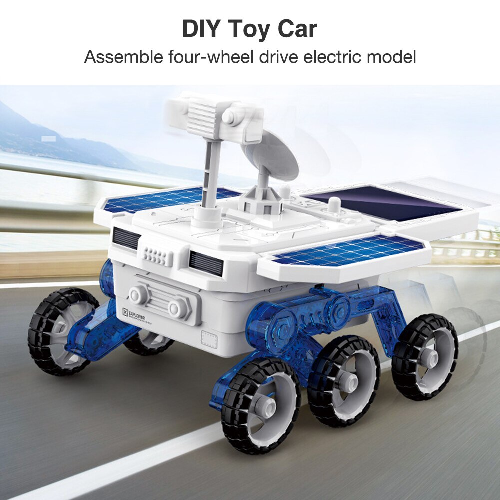 DIY Science Experiment Technology STEM Toy Set Solar Car Model Educational for Kids Boys Girls Education Toys