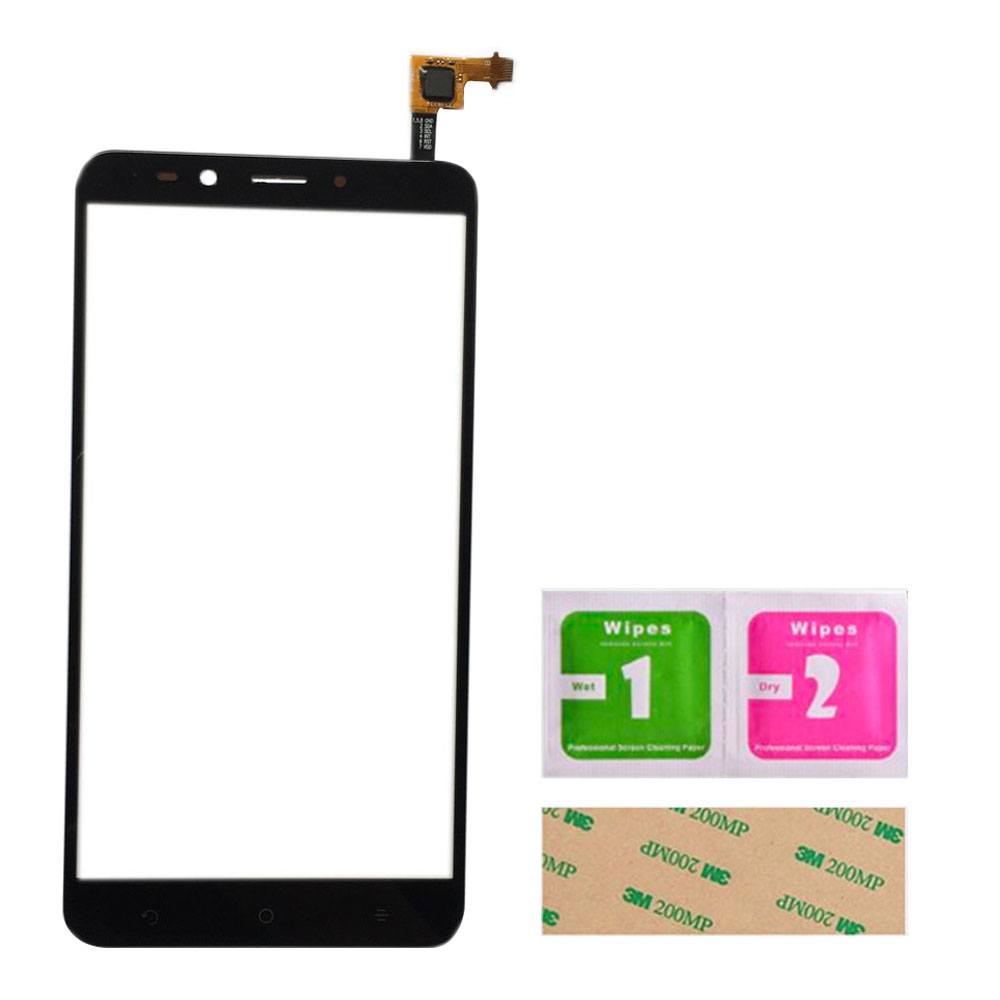 Touch Screen Lens Sensor For Alcatel A7 XL A7XL 7071 7071DX Digitizer Panel Sensor Mobile Tools 3M Glue Wipes Touch