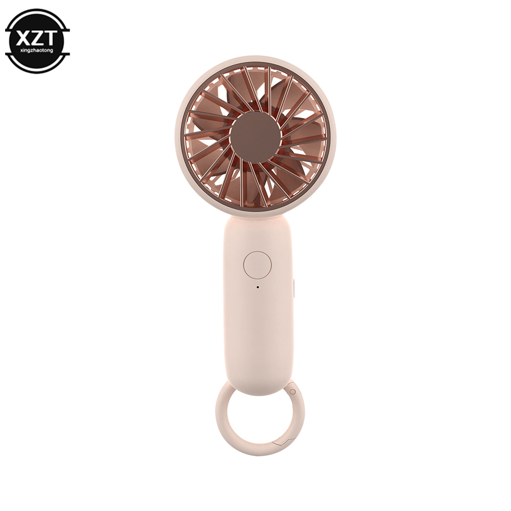 Outdoor Pocket Fan Handheld Air Cooler Mini USB Charging Portable Summer Cooling Small Personal Cool Fans for Office Desktop
