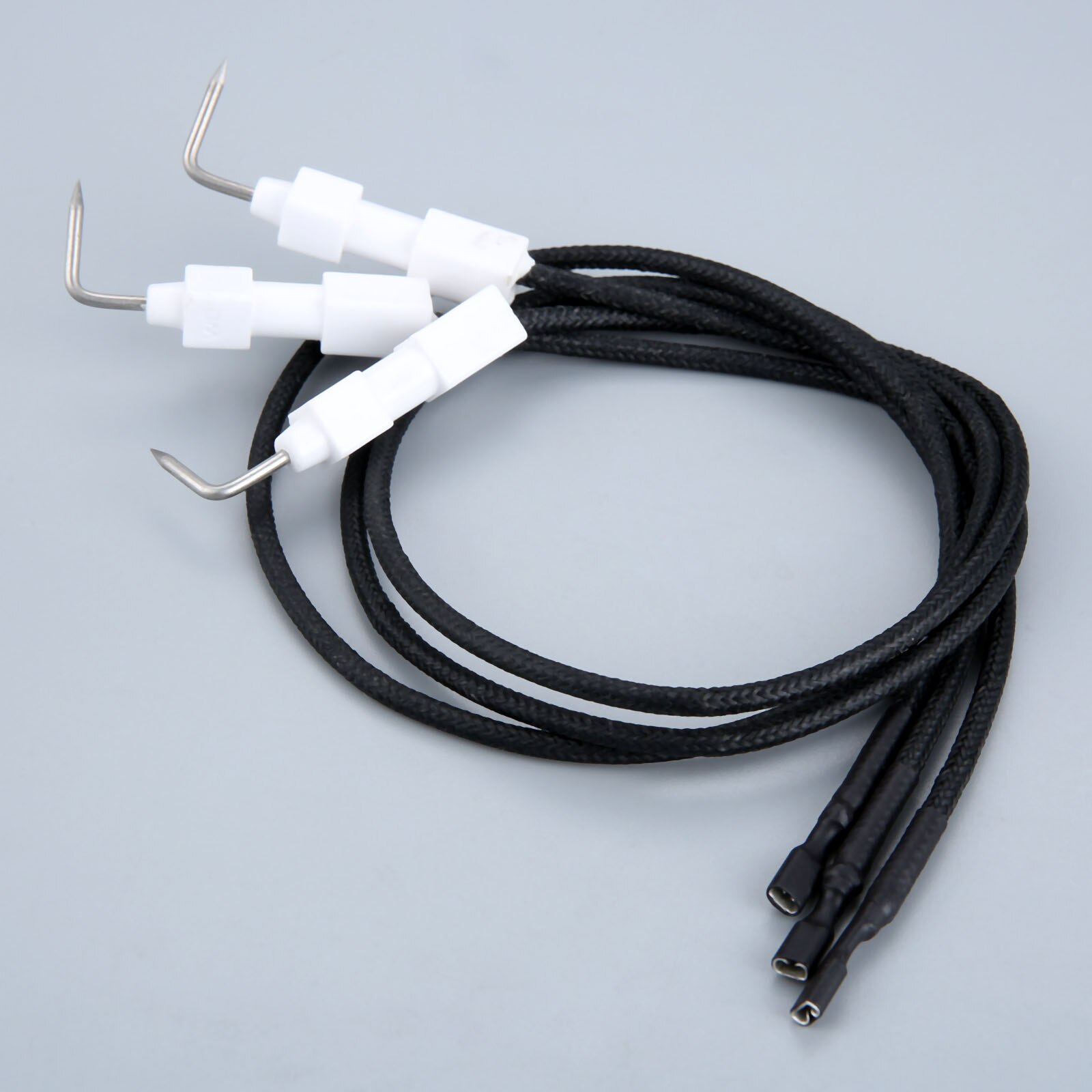 3 Stks/set Propaan Gas Terrasverwarming Universele Elektrode Ontsteker Draad Met Sparker 400Mm Voor Grill Gasfornuis Elke Gas apparaat Kit