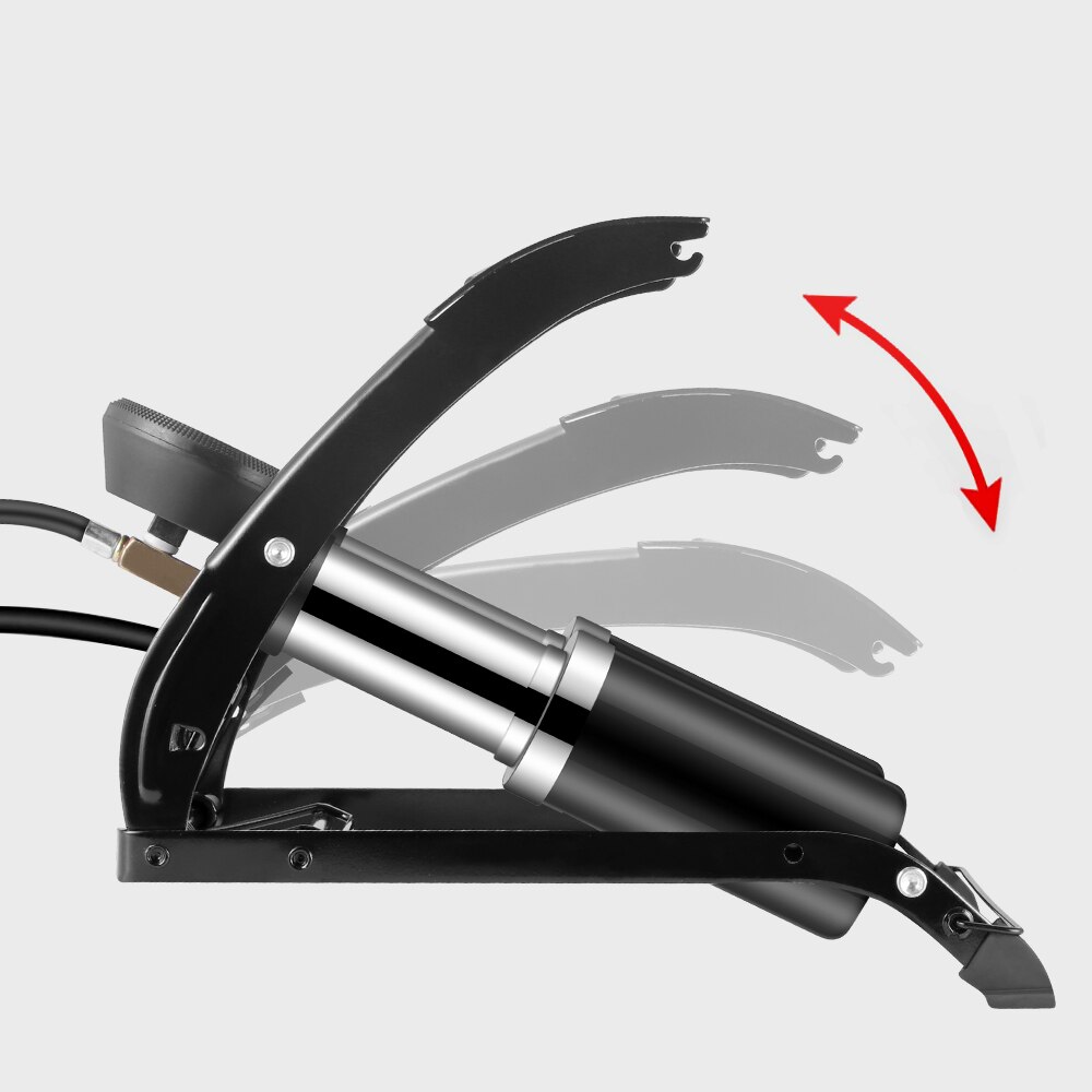 Air Pump High Pressure Single Double Cylinder Foot Pedal Inflator for Xiaomi M365 Scooter Bicycle Car Motorcycle Inflatable Pump
