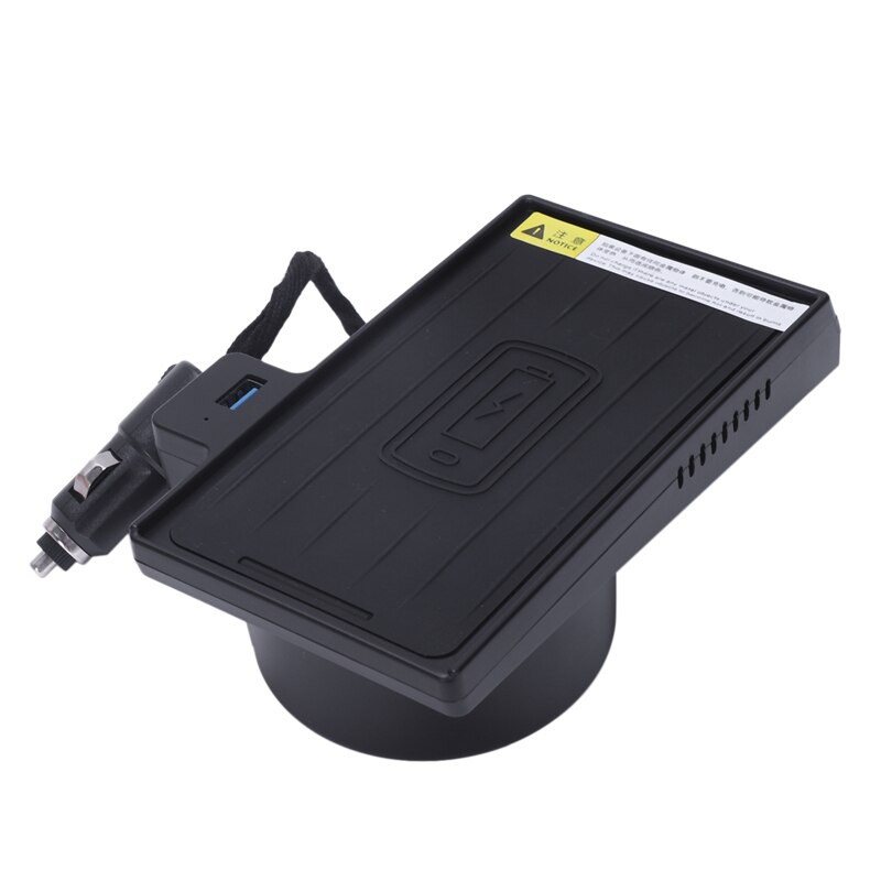 10W Qi Draadloze Oplader Fast Charger Auto Mount Draadloze Oplader Voor Bmw X5 X6 Voor Iphone 8 X Xs Max Goed Voor Carplay