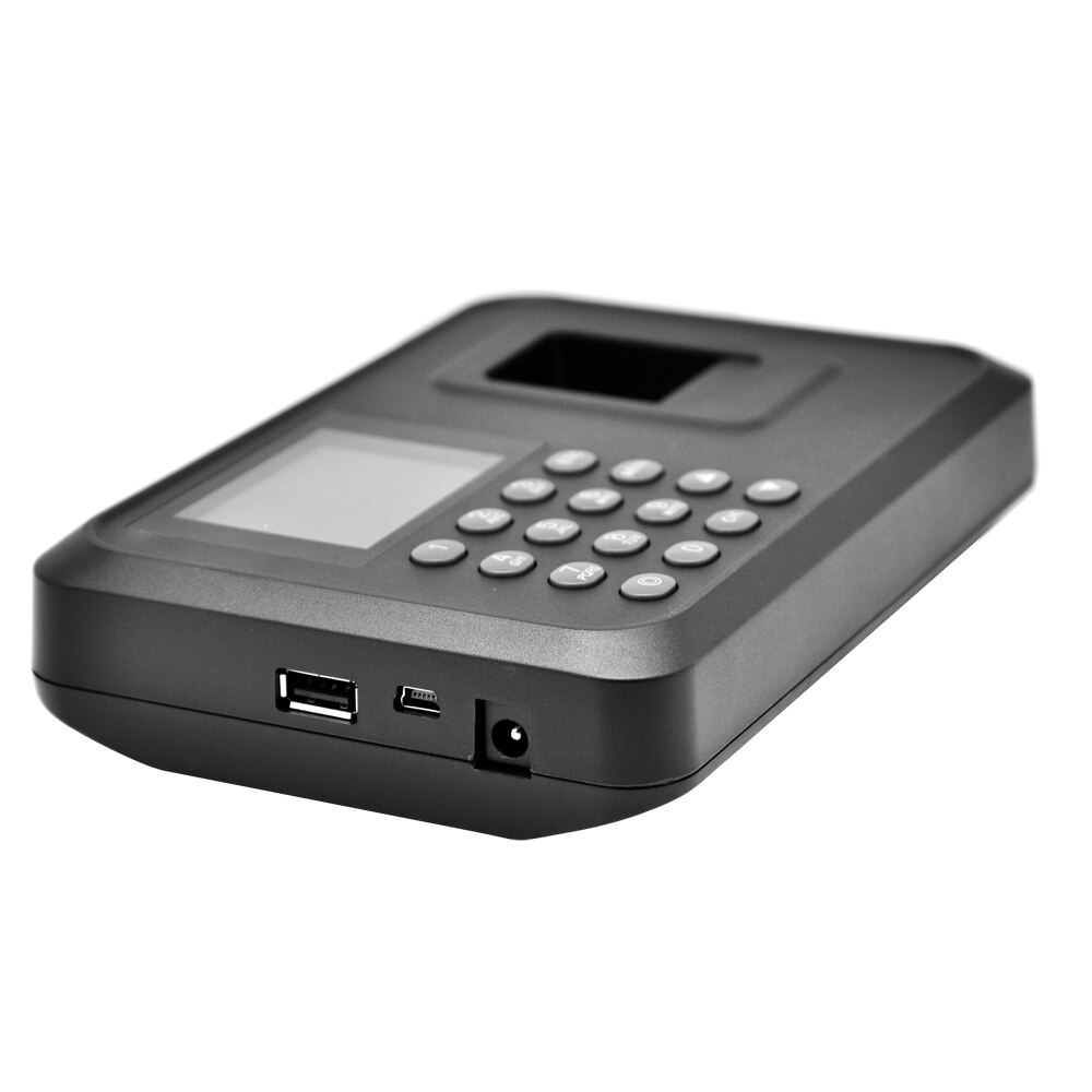 2.4 "Tft Lcd Display Usb Biometrische Vingerafdruk Aanwezigheid Machine Dc 5V/1A Time Clock Recorder Werknemer Controleren-In Reader A6