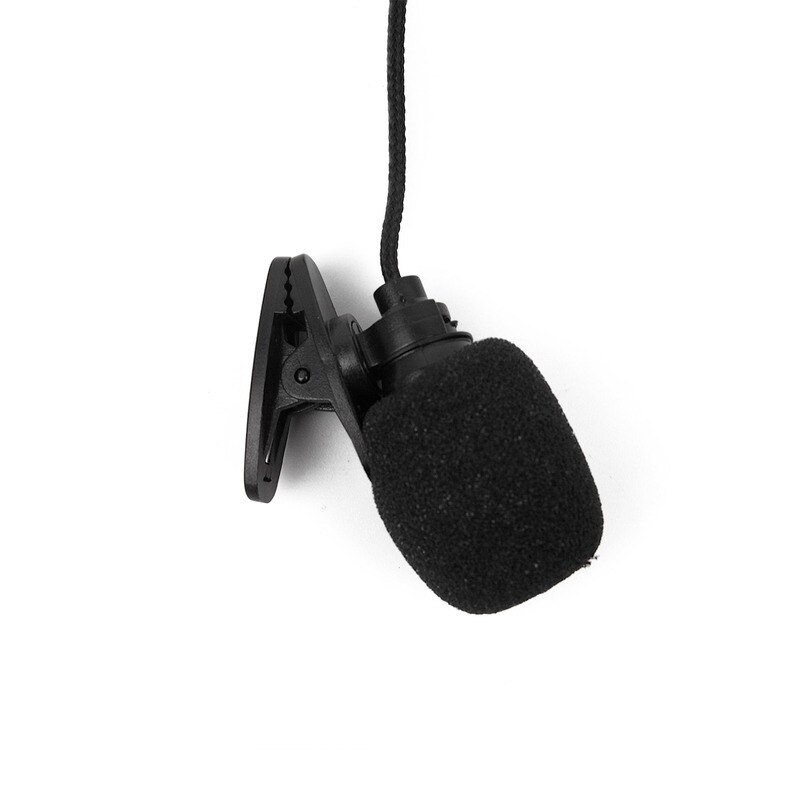 Mini micrófono externo con cable de 3,5mm, Mini micrófono de voz de estudio con Clip en solapa, micrófono de escenario para altavoz, 1 ud./3 uds.