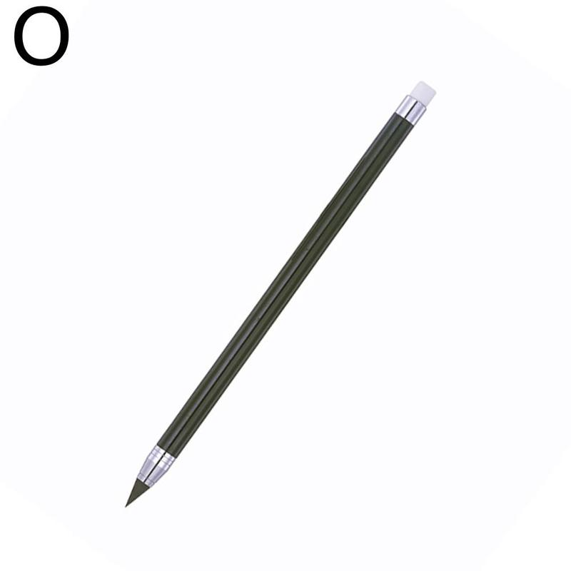 Bez ostrzenia ołówków studenckich niekończące się ołówki HB gumka kasowalna wieczne materiały kredki szkolne dla dzieci C6J8: o