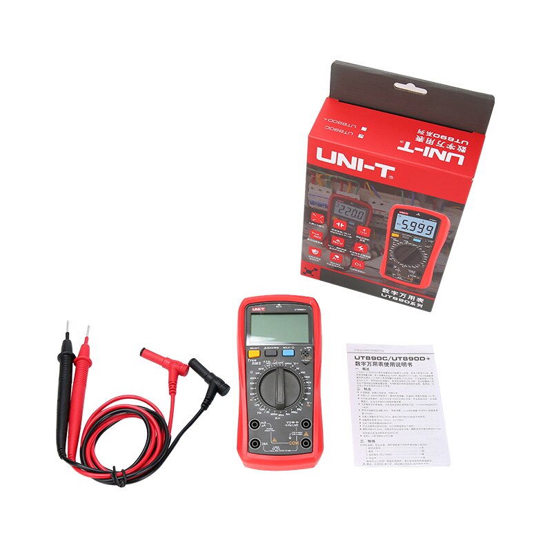 UNI-T Digital Multimeter Voltage Current Tester True Effective Value Measurement 6000 Firewire Detection Frequency Измерение