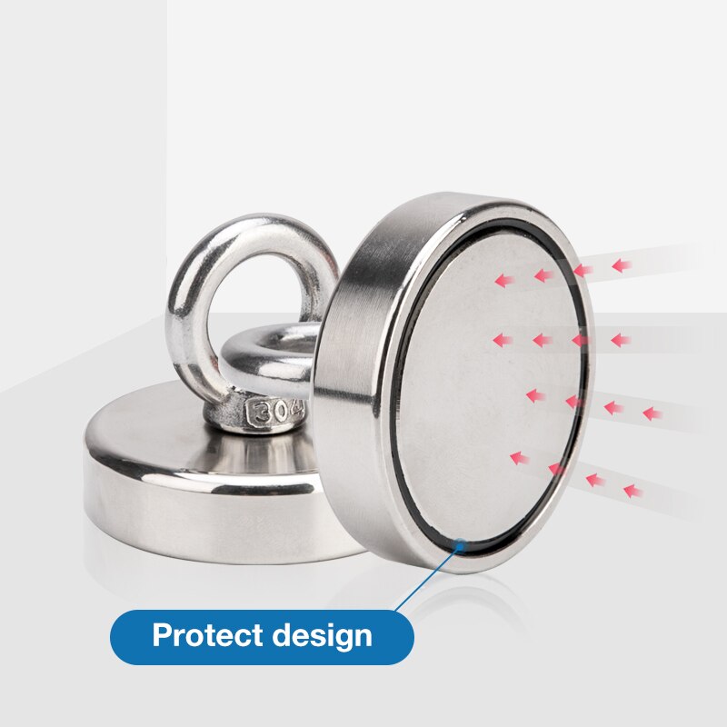 Super Starke Angeln Magnet Magnet anzug für Tiefe meer salvage Suche Magnet Starke Neodym Permanent Magnet
