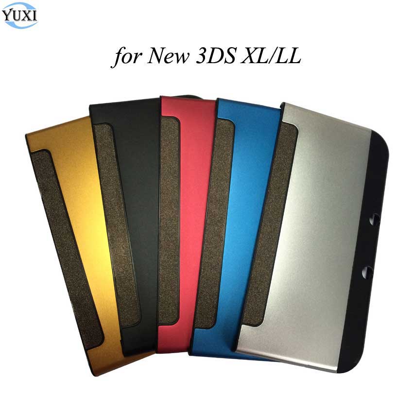 YuXi-funda Carcasa protectora de aluminio duro para Nintendo 3DS XL / LL
