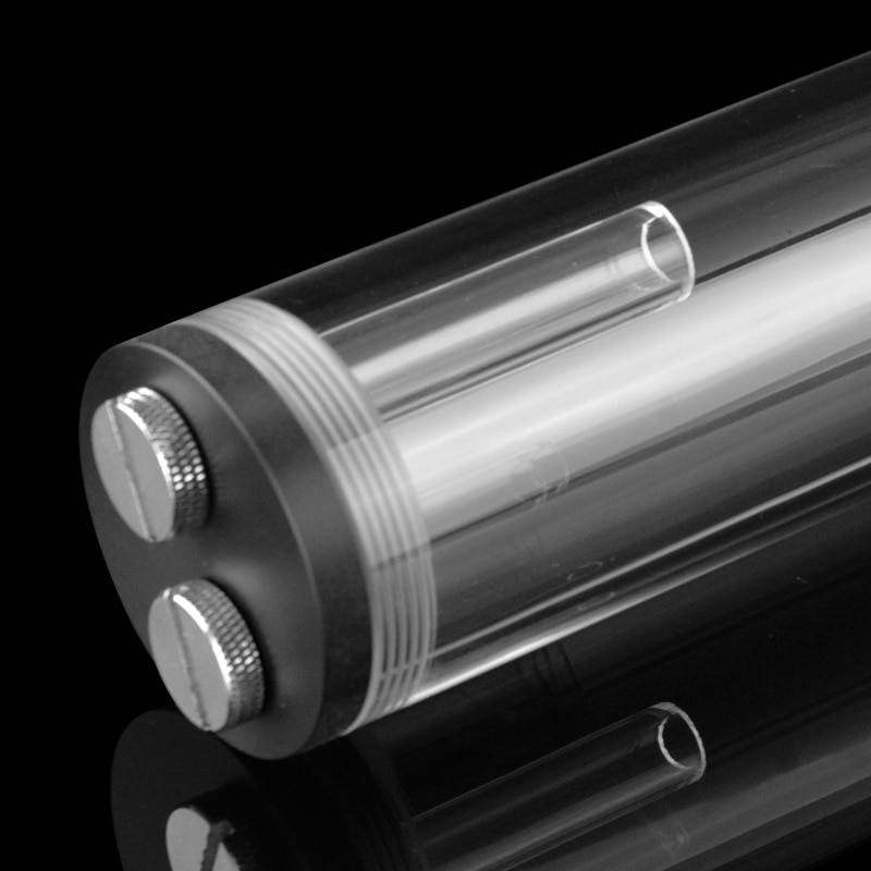 Syscooling acrylic watercooling reservoir 65mm 130mm 190mm with black color for PC water cooling system