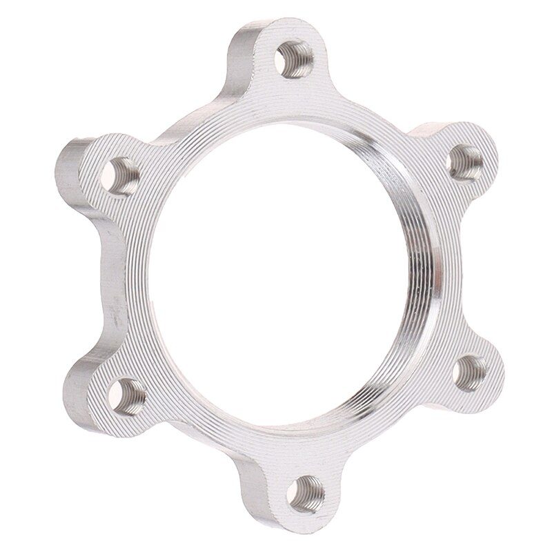 Ejes roscados para rueda libre de bicicleta, 48mm, 6 tornillos, Rotor de freno de disco, adaptador de pestaña, piezas de freno de bicicleta