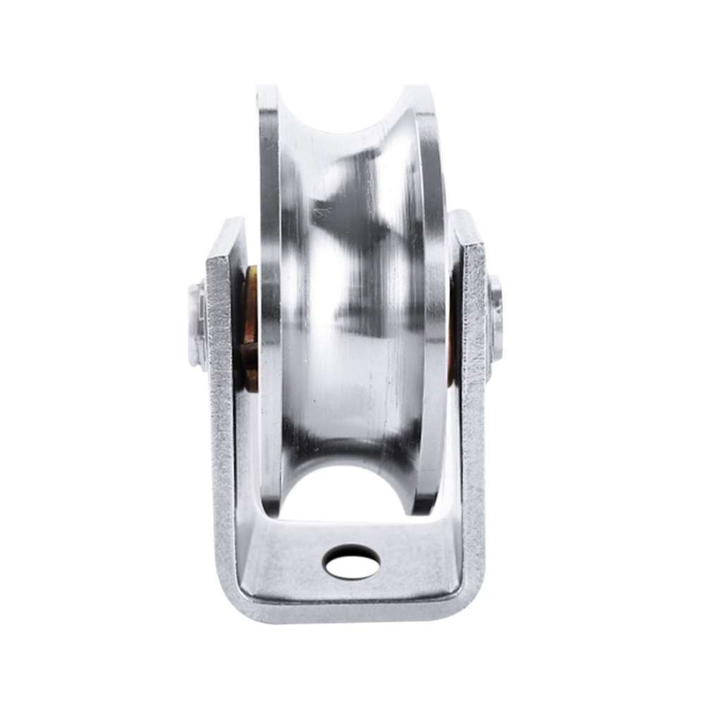 U/V/H poulie Rail de levage Rail de guidage roue traduction porte pied suspendu roue