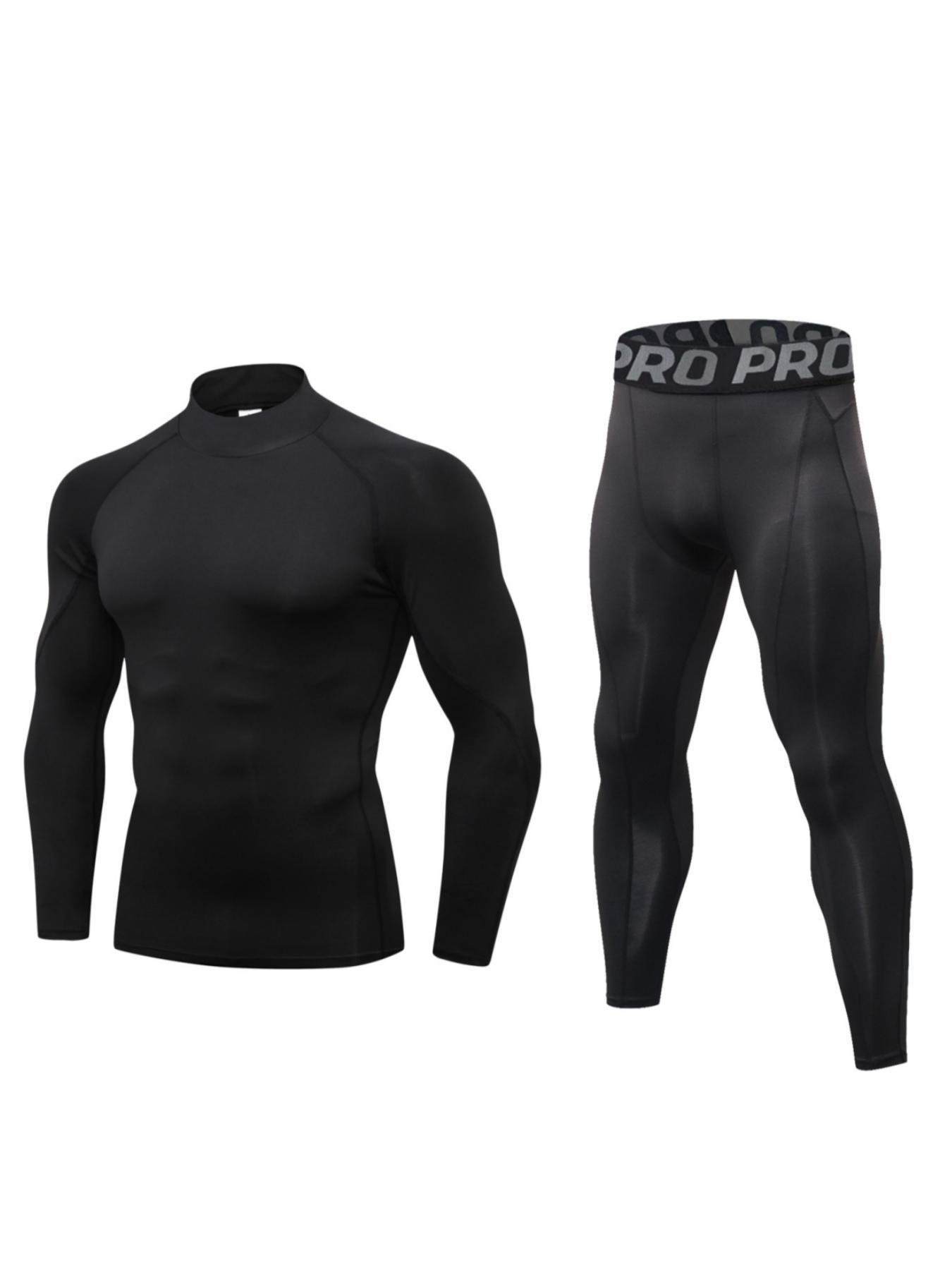 Men Compression Running Set Quick Dry Gym Sport Sw... – Vicedeal