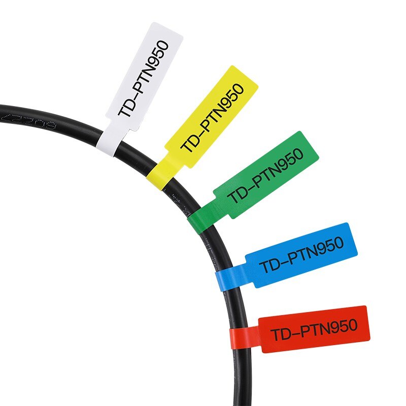 【CABEL SERIES 】NIIMBOT D11/D110 label paper Thermal label sticker data line label optical fiber label waterproof, oil proof
