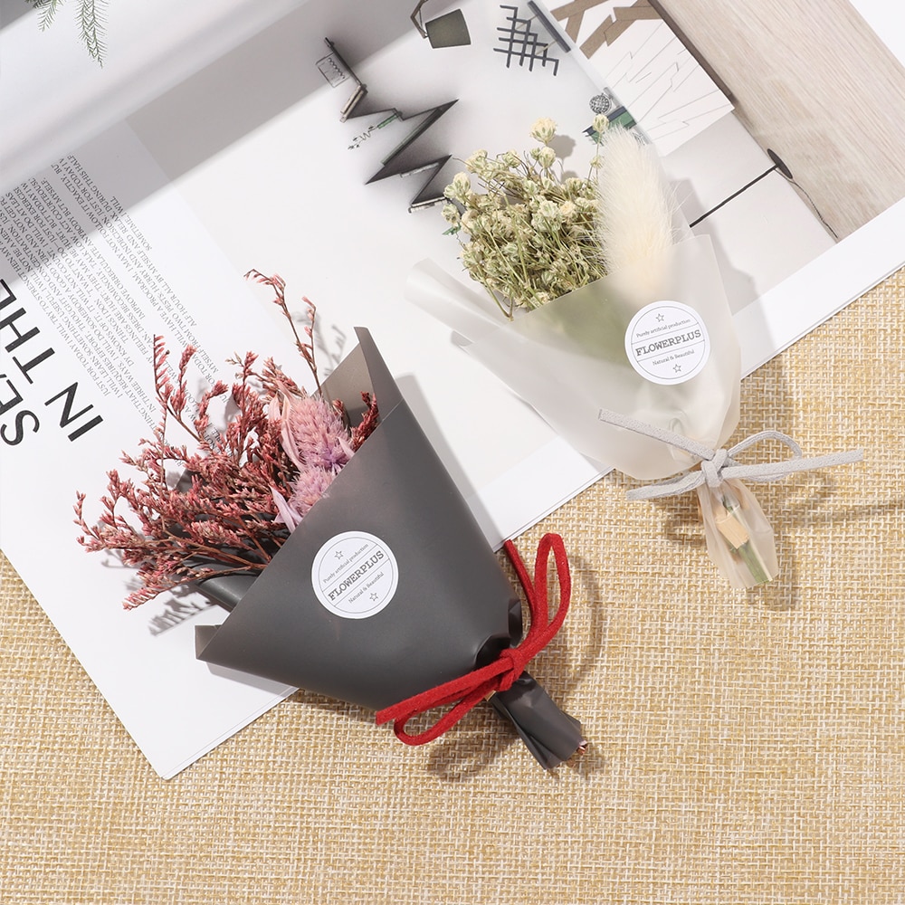 Naturliga torkade blommor minigräs för bröllop heminredning pysselpackning torkade blommor fotorekvisita
