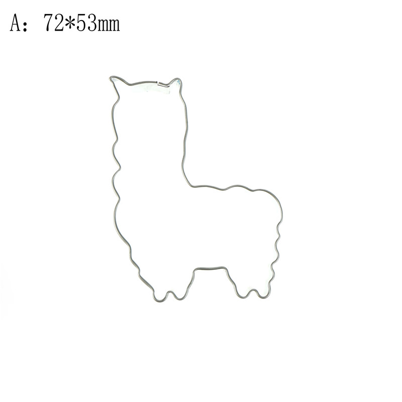 ! 3Pcs/Set Kitchen Stainless Steel Dog Bone Cookie Cutter Biscuit Fondant Pastry Bake Tool: 1PC AS PIC