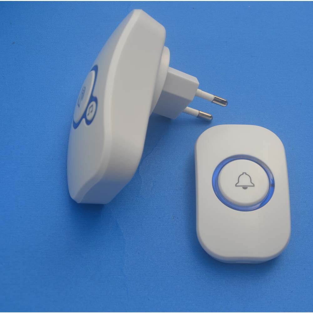 Wireless Home Doorbell with 32 songs Security Alarm Portable Doorbell