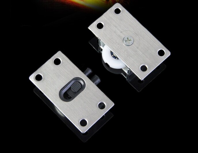 Schuifdeur Fittings Garderobe Schuifdeur Katrol Roller Kast Kast Kast Deur Moving Wiel Houten Deur Roller