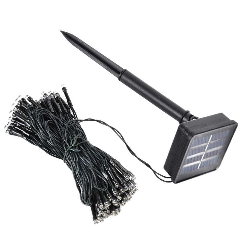 LED String Lights Fairy String Lights Solar 8 Modes 39.4ft for Outdoor Hristmas Tree Decoration