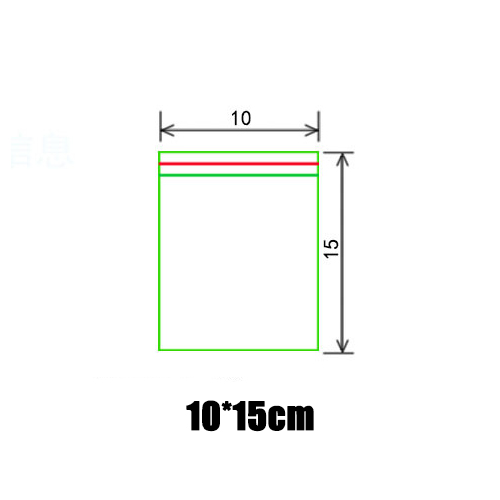 100 Pcs Hersluitbare Zip Lock Tassen Zelf Seal Clear Plastic Poly Ziplock Bag Food Storage Pakket Hersluitbare Vacuüm Verse Zak: Dark Gray