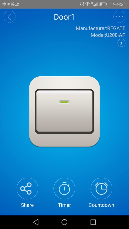 Mobile APP Access Controller, can open door by mobile APP or Card