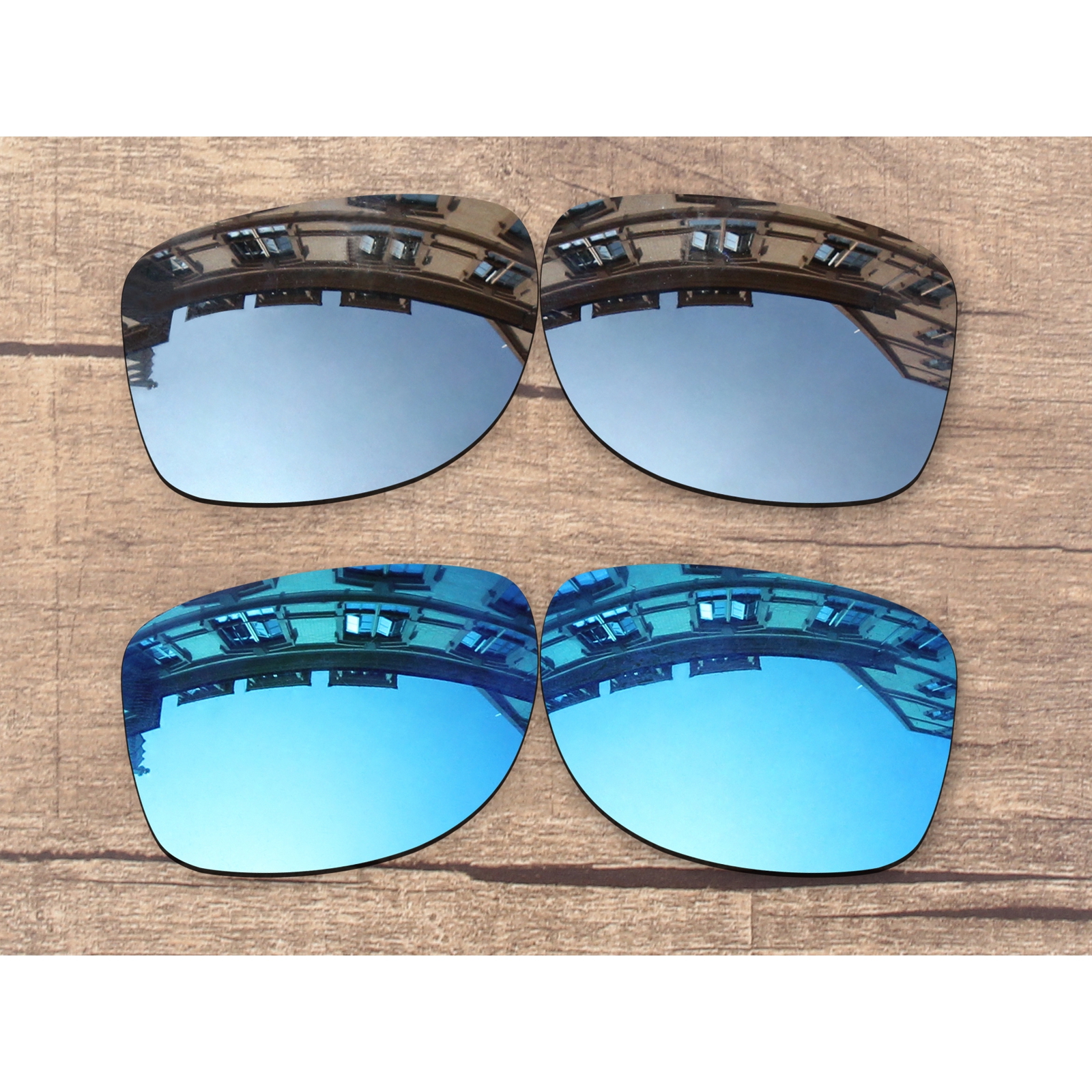 Vonxyz 20 + Kleurkeuzes Gepolariseerde Vervanging Lenzen Voor-Oakley Gauge 8 L OO4124-62 Frame: Chrome-Ice