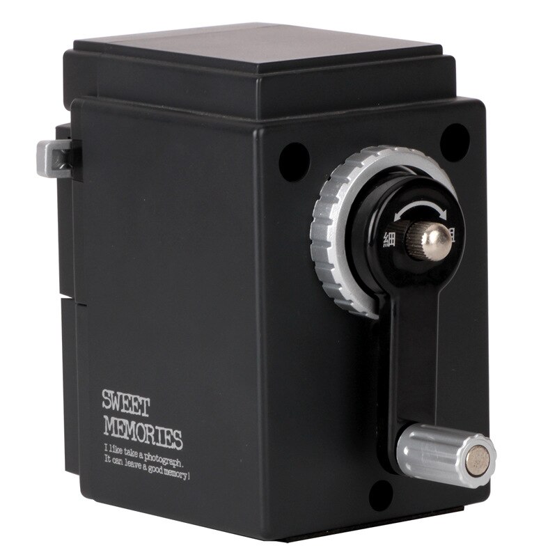Retro projector pencil sharpener Light and shadow adjustable thickness hand roll pencil sharpeners
