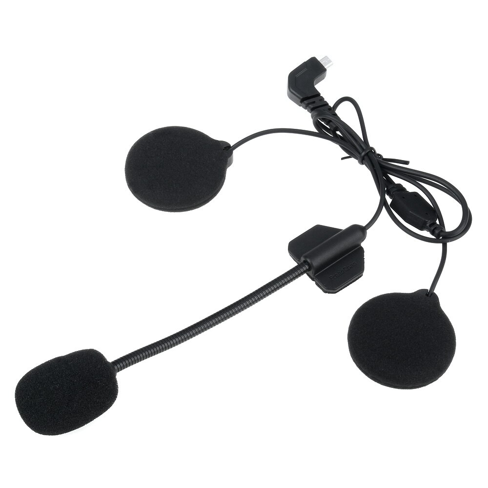 T-max intercom tillbehör mikrofon med hörlurar endast lämplig för t-max motorcykelhjälm bluetooth headset intercom