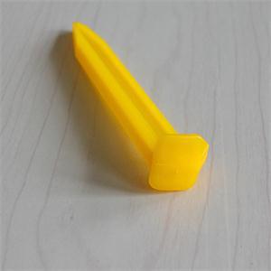 10 st / påse utomhus camping tält insatser pinnar stift trip plast abs tunga tältspikar