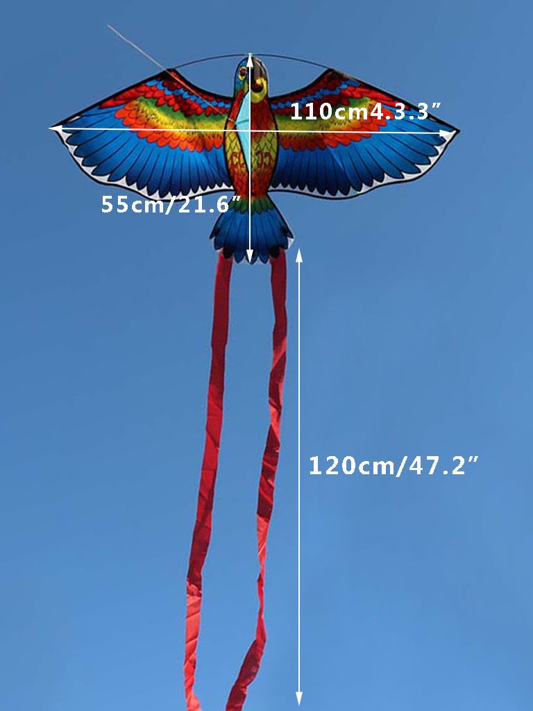 Parrot Kite Vogel Vliegers Outdoor Vliegers Vliegen Speelgoed Kite Voor Kinderen Kids