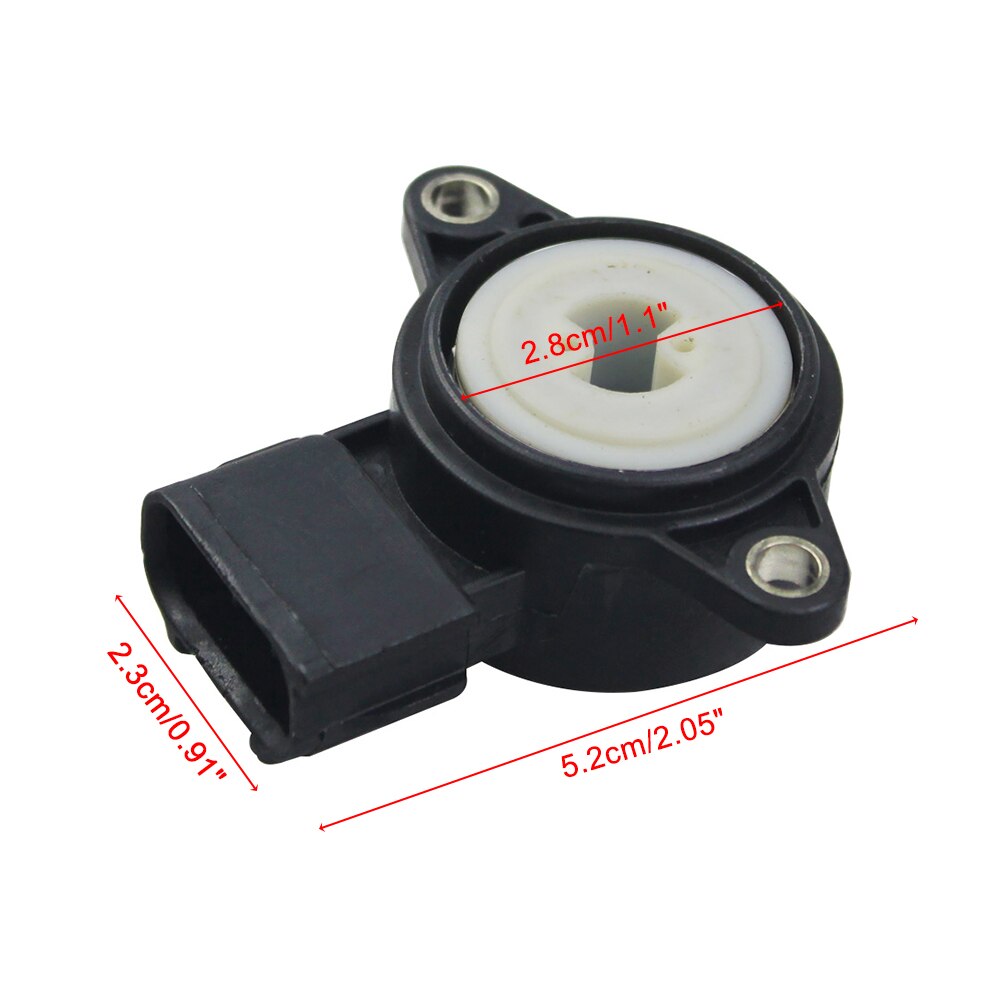 Originele  md615571 gasklepsensor tps-sensor past voor mitsubishi lancer 2002-2007 4 cil 2.0l 726015 w 50 550439 550439b