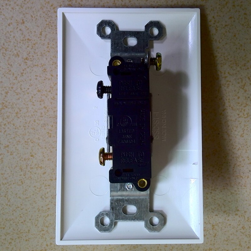 1-Bit Amerikaanse Standaard Pull-Out Schakelaar Panel 15A Amerikaanse Retro Schakelaar 120 Ul Muur Schakelaar Automobiel Schakelaar