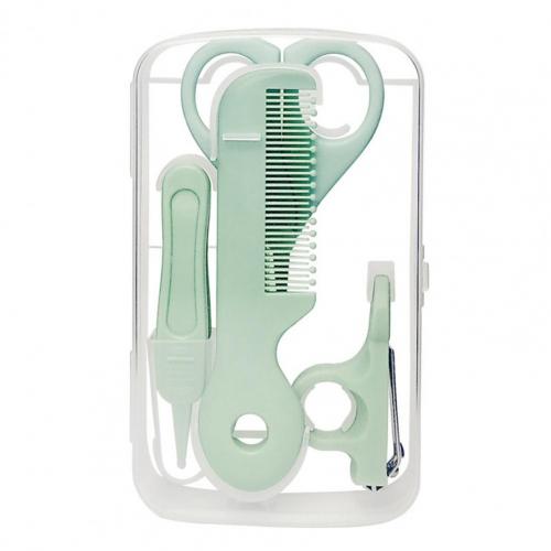 1 Set Nail Trimmer Gladde Rand Pp Ergonomie Handvat Kinderen Nagelknipper Set Manicure Set Voor Reizen: Green