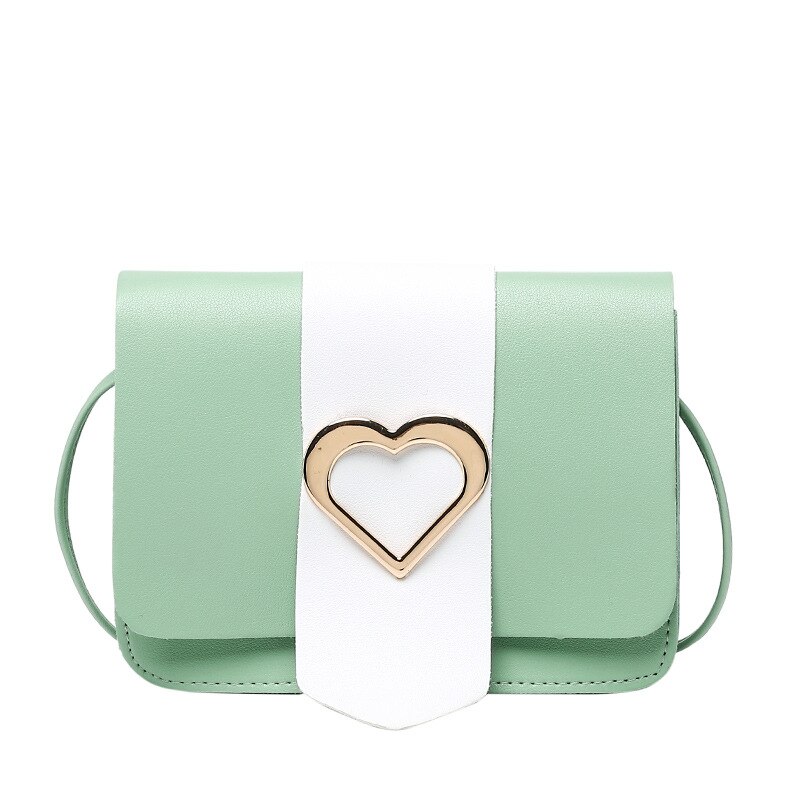 Women Ladies Leather Shoulder Bag Tote Purse Handbag Messenger Crossbody Satchel: Green