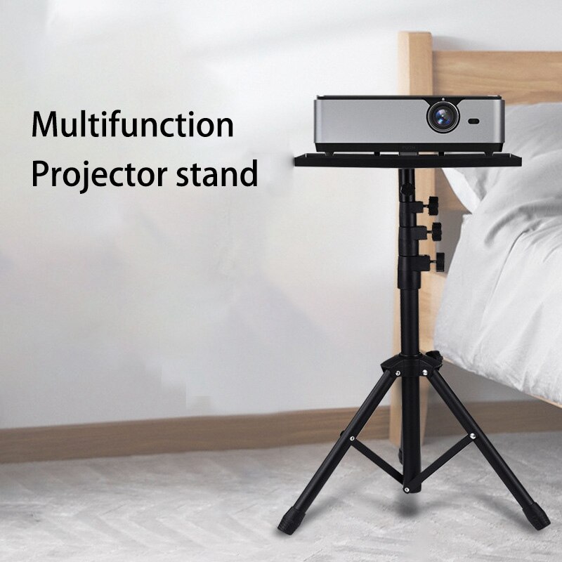 Laptop Computer Boden Stativ Multi-Funktion Einstellbar Teleskop Boden Lagerung Projektor Halterung Höhe: 51-115CM